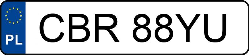 Numer rejestracyjny CBR 88YU posiada SEAT Ibiza 1.4 MR`02 E3 6L SportRider Cool II - CBR88YU Numer rejestracyjny CBR 88YU posiada SEAT Ibiza 1.4 MR`02 E3 6L SportRider Cool II - CBR88YU