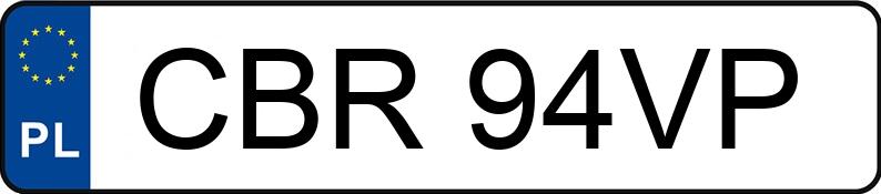 Numer rejestracyjny CBR 94VP posiada DODGE STRATUS 2.4 - CBR94VP