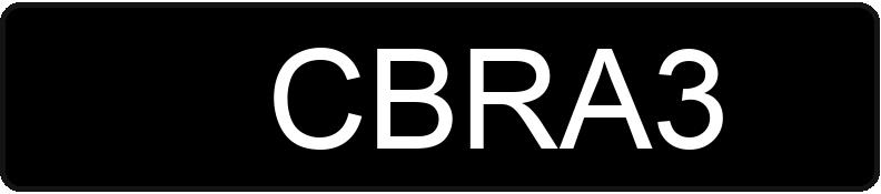 Numer rejestracyjny CBR A3 posiada VOLKSWAGEN Golf II Cabrio Kat. Cabrio - CBRA3