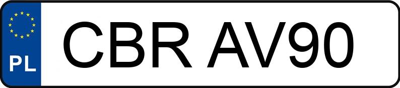 Numer rejestracyjny CBR AV90 posiada AUDI A4 2.0 TDi DPF MR`07 E4 B8 A4 2.0 TDi DPF MR`07 E4 B8 - CBRAV90