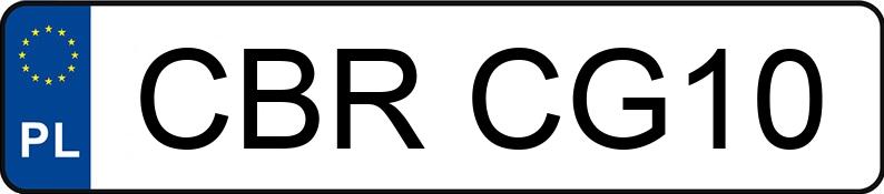 Numer rejestracyjny CBR CG10 posiada FORD PUMA - CBRCG10