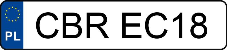 Registreringsnummeret CBR EC18 har BMW 530i MR`03 E3 E60 530i MR`03 E3 E60 - CBREC18