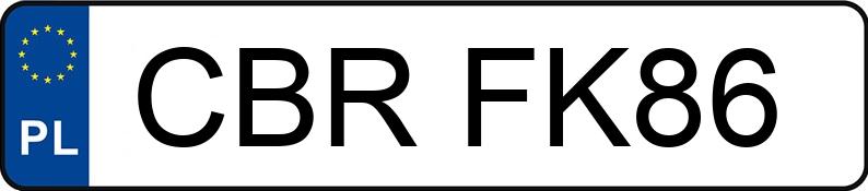 Numer rejestracyjny CBR FK86 posiada OPEL ASTRA - CBRFK86 Numer rejestracyjny CBR FK86 posiada OPEL ASTRA - CBRFK86