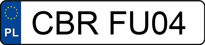 Numer rejestracyjny CBR FU04 posiada BMW 320 Diesel MR`04 E3 E90 320 Diesel MR`04 E3 E90 - CBRFU04