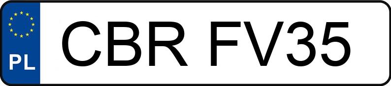 Numer rejestracyjny CBR FV35 posiada OPEL CORSA - CBRFV35 Numer rejestracyjny CBR FV35 posiada OPEL CORSA - CBRFV35