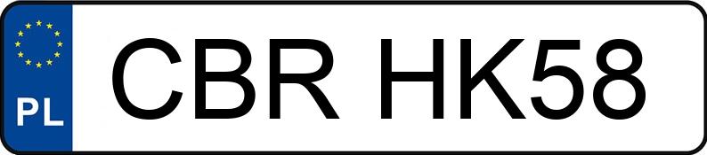 Numer rejestracyjny CBR HK58 posiada RENAULT MEGANE - CBRHK58