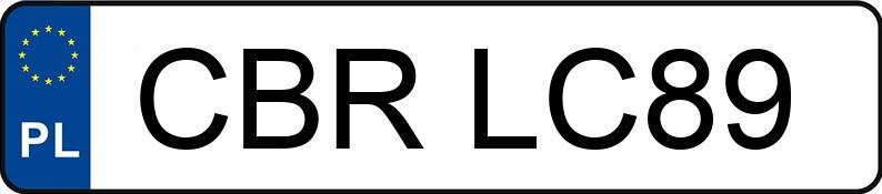 Numer rejestracyjny CBR LC89 posiada OPEL CORSA - CBRLC89
