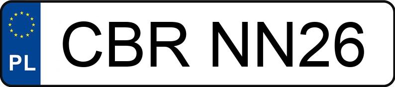 Numer rejestracyjny CBR NN26 posiada AUDI A3 - CBRNN26