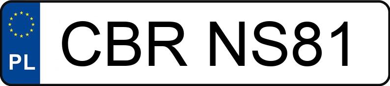Numer rejestracyjny CBR NS81 posiada BMW 330D - CBRNS81