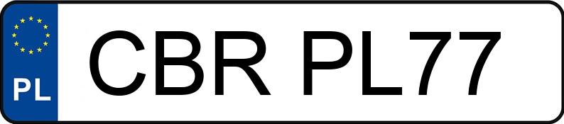 Numer rejestracyjny CBR PL77 posiada FORD MONDEO - CBRPL77 Numer rejestracyjny CBR PL77 posiada FORD MONDEO - CBRPL77