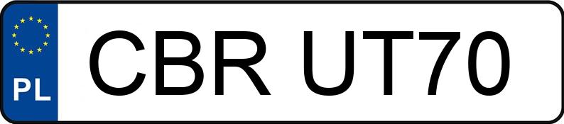 Numer rejestracyjny CBR UT70 posiada FORD FOCUS - CBRUT70 Numer rejestracyjny CBR UT70 posiada FORD FOCUS - CBRUT70