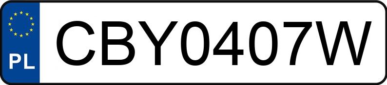 Numer rejestracyjny CBY 0407W posiada BMW 425D - CBY0407W
