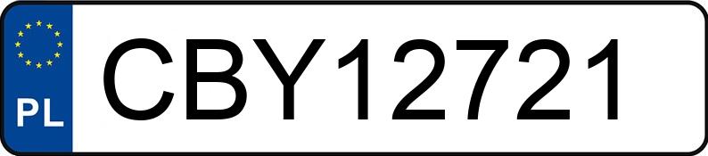 Numer rejestracyjny CBY 12721 posiada TOYOTA RAV4 - CBY12721 Numer rejestracyjny CBY 12721 posiada TOYOTA RAV4 - CBY12721