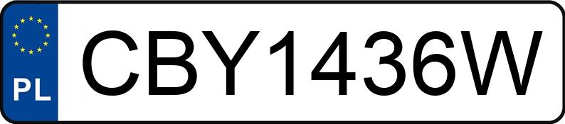 Numer rejestracyjny CBY 1436W posiada MERCEDES-BENZ S 320 CDI MR`05 E4 221 S 320 CDI MR`05 E4 221 - CBY1436W