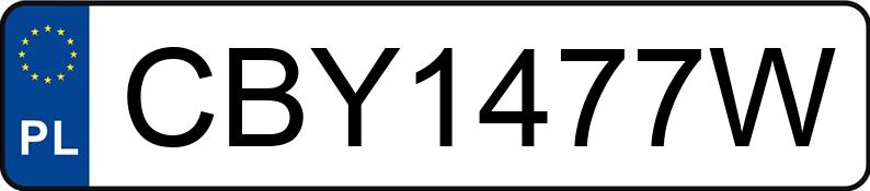 Numer rejestracyjny CBY 1477W posiada SEAT Altea 1.6 TDI-CR MR`06 E5 5P1 Reference - CBY1477W