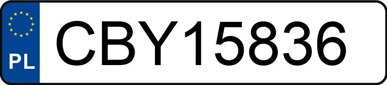 Numer rejestracyjny CBY 15836 posiada OPEL ASTRA GTC - CBY15836