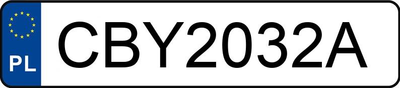 Numer rejestracyjny CBY 2032A posiada BMW X1 2.0 Diesel MR`19 E6d F48 sDrive20d Step - CBY2032A