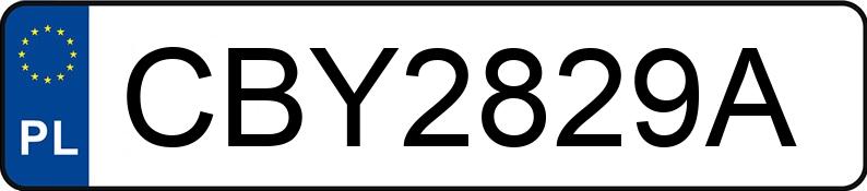 Numer rejestracyjny CBY 2829A posiada VOLVO FH VTC3T - CBY2829A