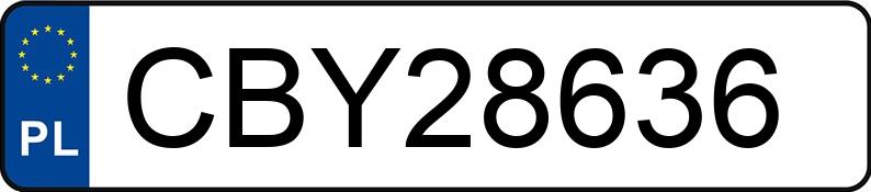 Numer rejestracyjny CBY 28636 posiada DAIMLERCHRYSLER ACTROS 4141 - CBY28636