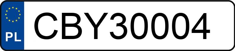 Numer rejestracyjny CBY 30004 posiada OPEL OMEGA 2.5 TD KOMBI - CBY30004