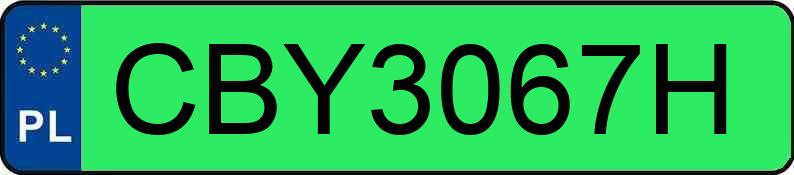 Numer rejestracyjny CBY 3067H posiada AUDI Q4 e-tron 40 MR`24 F4 59kWh - CBY3067H