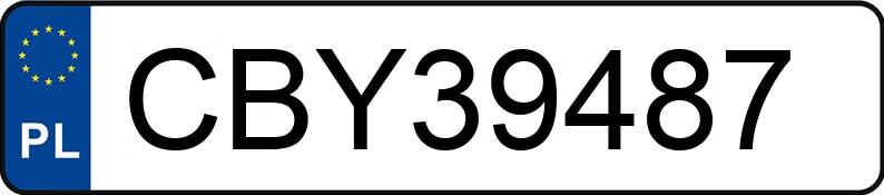 Numer rejestracyjny CBY 39487 posiada SEAT IBIZA - CBY39487 Numer rejestracyjny CBY 39487 posiada SEAT IBIZA - CBY39487