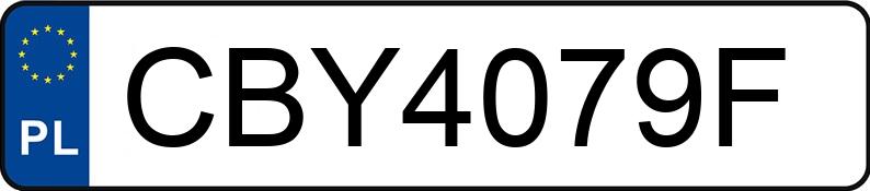 Numer rejestracyjny CBY 4079F posiada RENAULT Kangoo MR`03 E4 1.8t Express Confort - CBY4079F