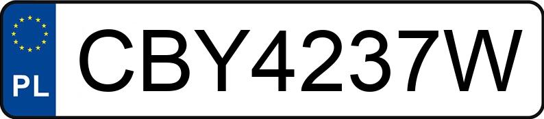 Numer rejestracyjny CBY 4237W posiada MAN TGX L.2018.858.001 - CBY4237W