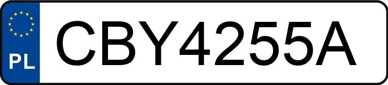 Numer rejestracyjny CBY 4255A posiada MERCEDES-BENZ CLS 500 - CBY4255A