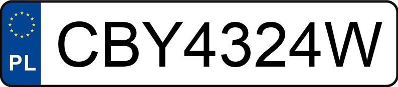 Numer rejestracyjny CBY 4324W posiada SCANIA R460 N323 - CBY4324W