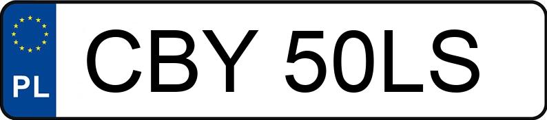 Numer rejestracyjny CBY 50LS posiada VOLKSWAGEN Passat 1.9 TDI MR`94 GT - CBY50LS