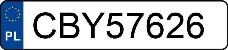 Numer rejestracyjny CBY 57626 posiada DETHLEFFS Trend T 7057 DBM 4.3t Fiat 2.3 Mjet - CBY57626