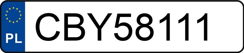 Numer rejestracyjny CBY 58111 posiada RENAULT CLIO - CBY58111 Numer rejestracyjny CBY 58111 posiada RENAULT CLIO - CBY58111