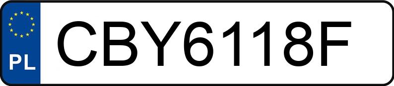 Numer rejestracyjny CBY 6118F posiada BMW 525I - CBY6118F