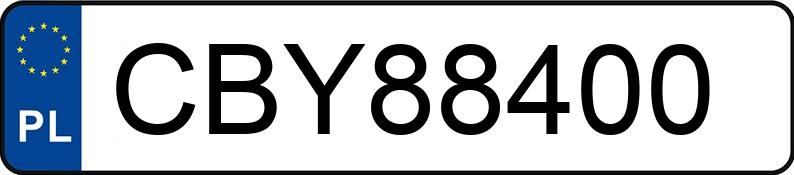 Numer rejestracyjny CBY 88400 posiada AUDI Q5 SPORTBACK - CBY88400