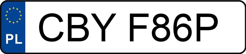 Numer rejestracyjny CBY F86P posiada JUNAK Sportowe RAW 125 EU5 - CBYF86P