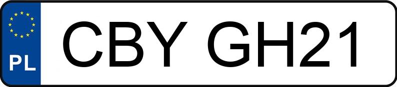 Numer rejestracyjny CBY GH21 posiada VOLKSWAGEN BORA 1.6 KAT - CBYGH21