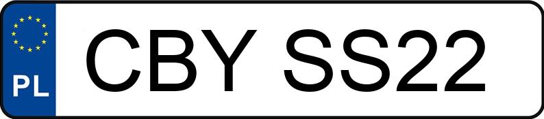 Numer rejestracyjny CBY SS22 posiada RENAULT CLIO - CBYSS22 Numer rejestracyjny CBY SS22 posiada RENAULT CLIO - CBYSS22