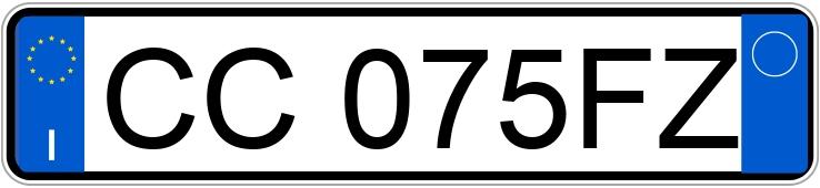 Numer rejestracyjny CC075FZ posiada VOLKSWAGEN Golf 4a serie