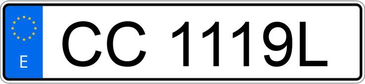 Numer rejestracyjny CC1119L posiada RENAULT 21 Numer rejestracyjny CC1119L posiada RENAULT 21