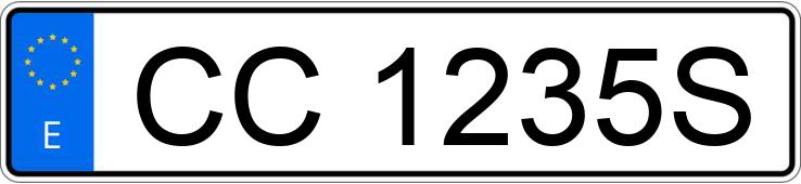 Numer rejestracyjny CC1235S posiada MERCEDES 300 (124)