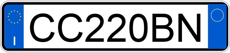 Numer rejestracyjny CC220BN posiada OPEL Astra 2a serie