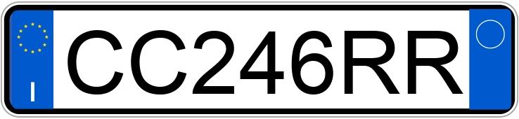 Numer rejestracyjny CC246RR posiada FIAT Punto 2a serie