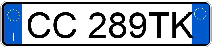 Numer rejestracyjny CC289TK posiada AUDI A4 2a serie