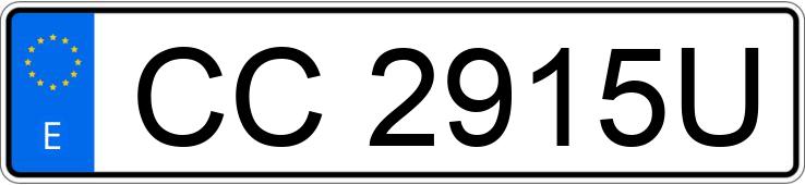 Numer rejestracyjny CC2915U posiada VOLKSWAGEN LT