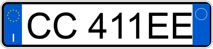 Numer rejestracyjny CC411EE posiada TOYOTA Corolla