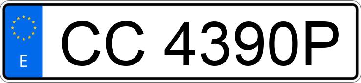 Numer rejestracyjny CC4390P posiada OPEL ASTRA