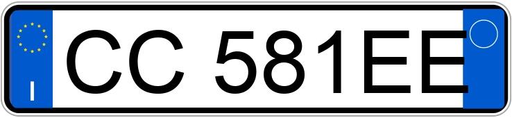 Numer rejestracyjny CC581EE posiada VOLKSWAGEN Polo 4a serie Numer rejestracyjny CC581EE posiada VOLKSWAGEN Polo 4a serie