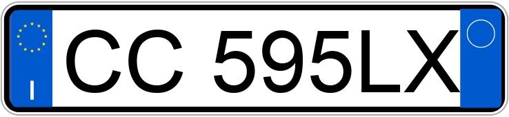 Numer rejestracyjny CC595LX posiada MERCEDES Classe C