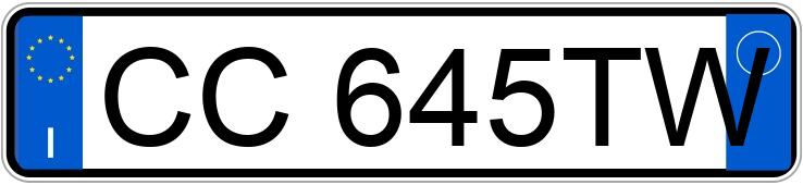 Numer rejestracyjny CC645TW posiada ALFA ROMEO 156 2a serie 156 1.9 JTD T.I. (85 kw)